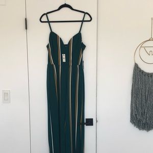 Express - Jade Green Mid Calf Jumper